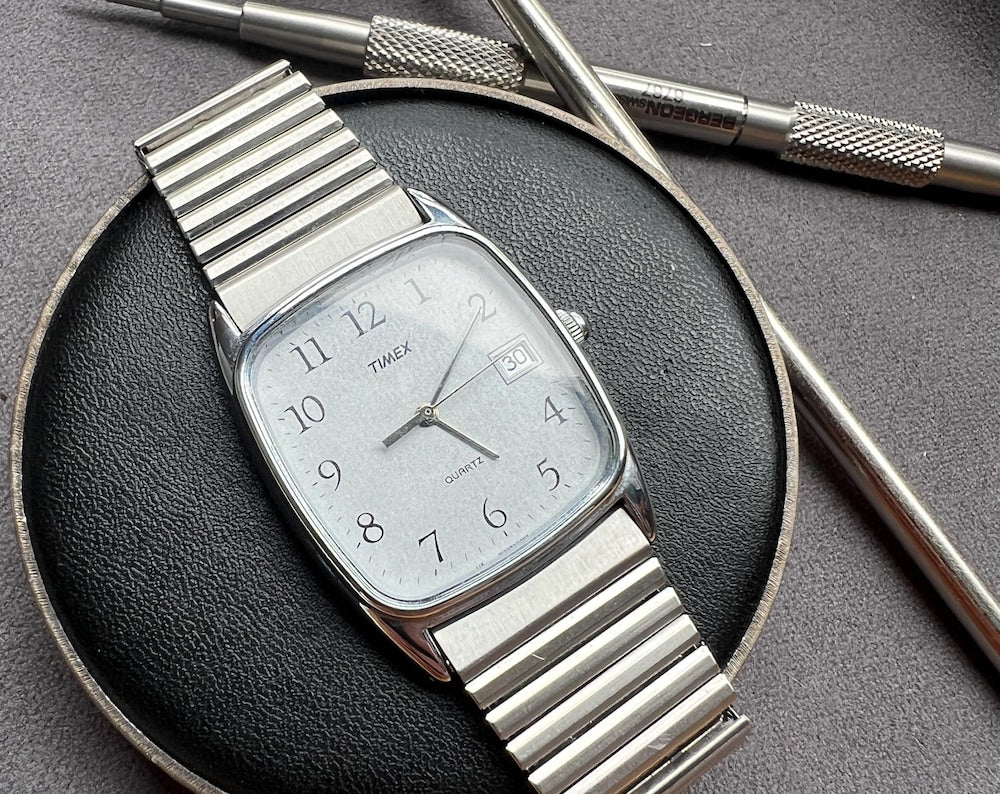 Timex Vintage Men's Stainless Steel Watch